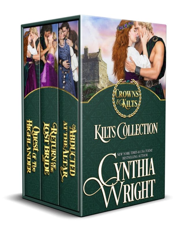 Crowns & Kilts: The St. Briac Family, Collection Two – Kilts: (Abducted at the Altar, Return of the Lost Bride, Quest of the Highlander)