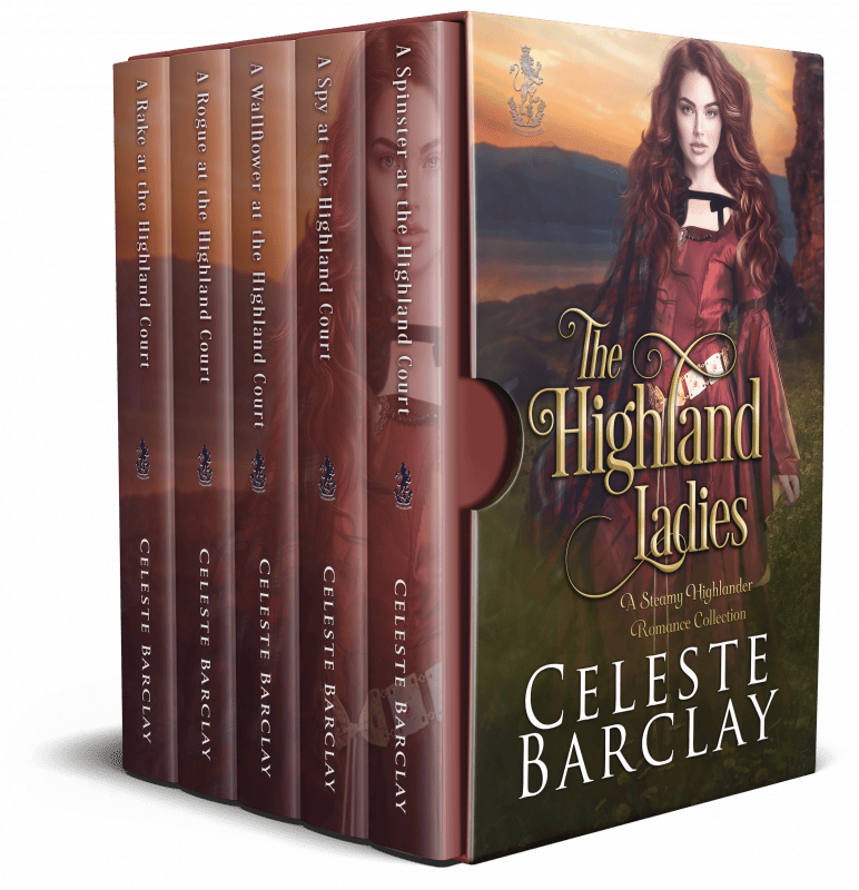 The Highland Ladies: Books 1-5: A Steamy Highlander Romance Collection