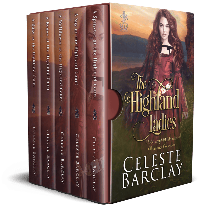 The Highland Ladies: Books 1-5: A Steamy Highlander Romance Collection