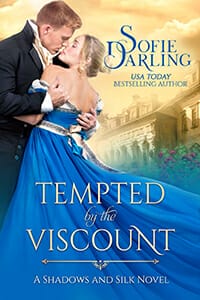 Tempted by the Viscount (Shadows and Silk Book 2)