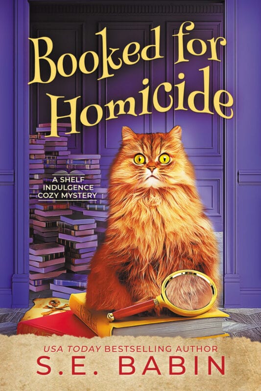 Booked for Homicide (A Shelf Indulgence Cozy Mystery Book 1)
